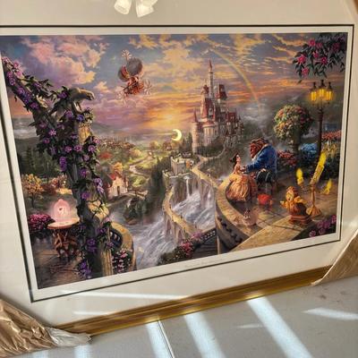 Thomas Kinkade Framed Print Dorthy Discovers the Emerald City