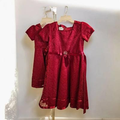 Same Girl's Dress in Sizes 6 and 12