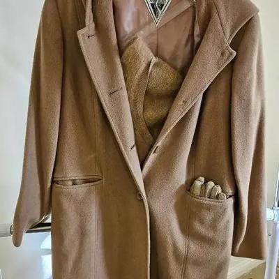 Women's Beige Winter Coat