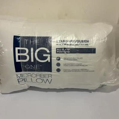 Two Brand new Microfiber Pillow Standard /Queen