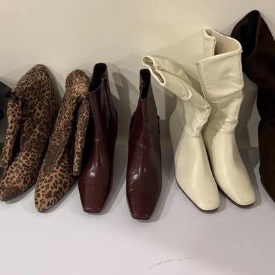 Fancy Heels And Boots, Size 8