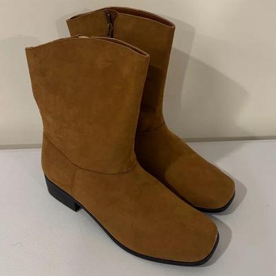 Brand New Suede Boots, 8W