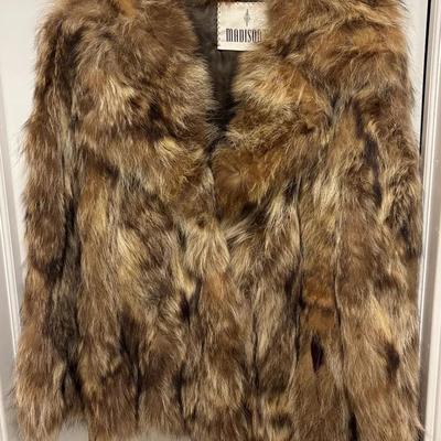 Brown Short Fur Coat 