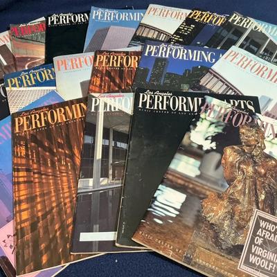 Los Angeles Theatre Arts Magazine Programs 1980s & 1990s, 18 Pcs