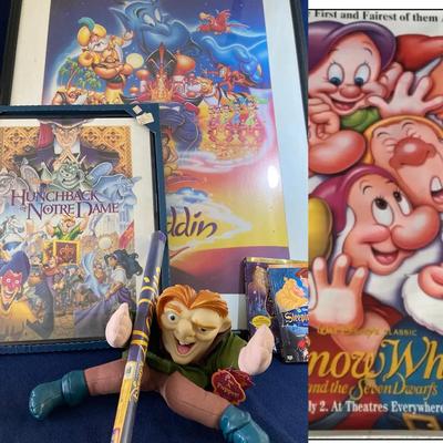 Walt Disney Lobby Posters And More, 7 Pcs