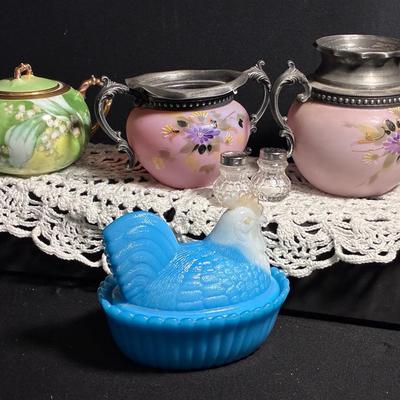 Sale Photo Thumbnail #7: Small Glass Serving Pieces 