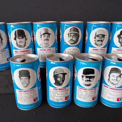 Sale Photo Thumbnail #2: RC Cola Baseball Collectors Series Cans