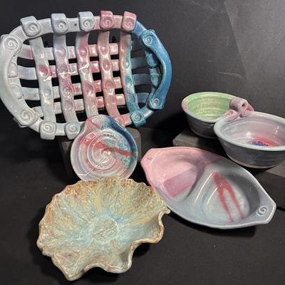 Sale Photo Thumbnail #18: Purple Pottery Collection