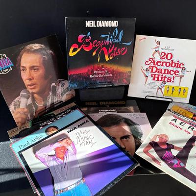 Sale Photo Thumbnail #56: LP Record Albums - Neil Diamond & Paul Anka 