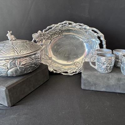 Sale Photo Thumbnail #91: Arthur Court & Similar Serving Dishes