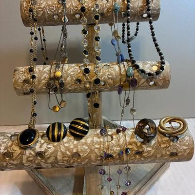 Sale Photo Thumbnail #85: Black & Gold Jewelry