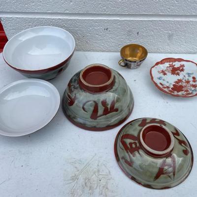 Lot Of Asian Ceramics Porcelain