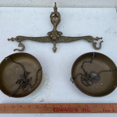 Brass Hanging Scale
