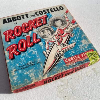 Vintage Abbott And Costello “Rocket And Roll” 8mm Movie Film