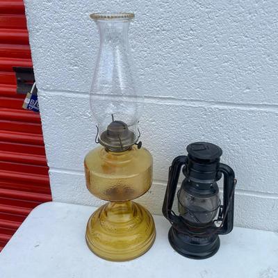 Two Oil Lamps