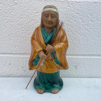 Ceramic Asian Woman Figurine