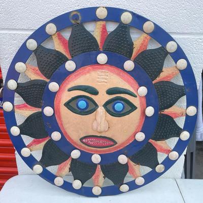 Nantucket Outdoor Metal Sun Decoration