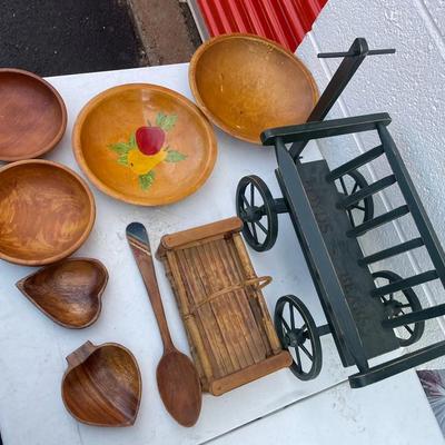 Lot Of Wooden Decor