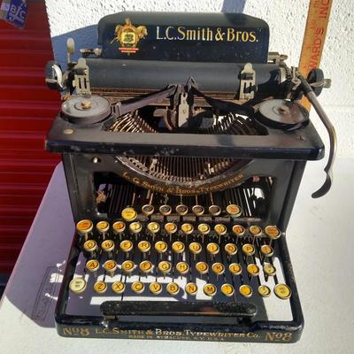 Antique typewriter