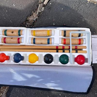 Croquet Set With Case