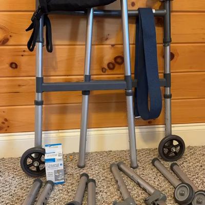 Standard Walker with Accessories