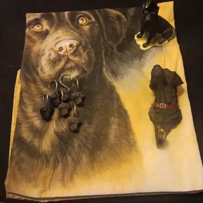 Labrador Retriever Bathroom Set