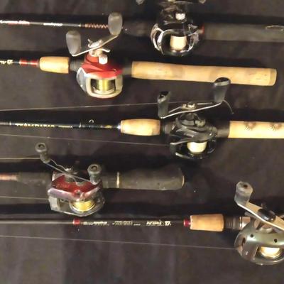 Fishing Rods and Baitcasting Reels
