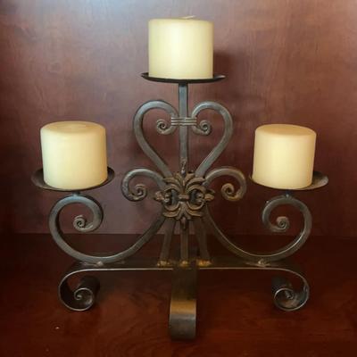 Wrought-Iron Candelabra