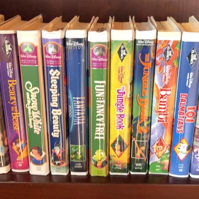 Classic Disney Movies on VHS