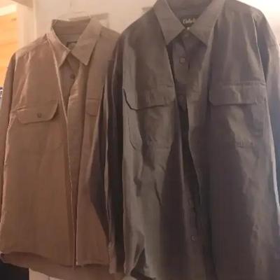 Men's Shirts and Fleece Vests - XL