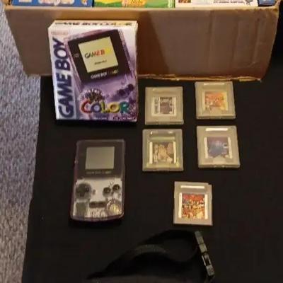 Nintendo Game Boy and Game Boy Color Items