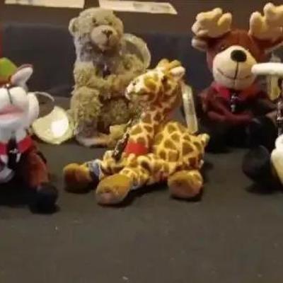 Coca-Cola International Bean Bag Plush Toys