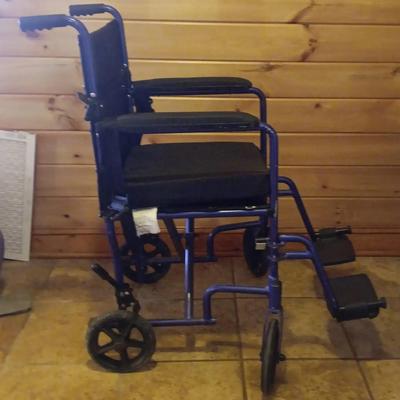 Medline Aluminum Transport Chair