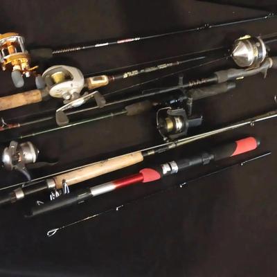 Used Fishing Rods and Reels