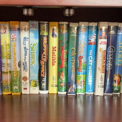 Children's Movies on VHS - Disney and More