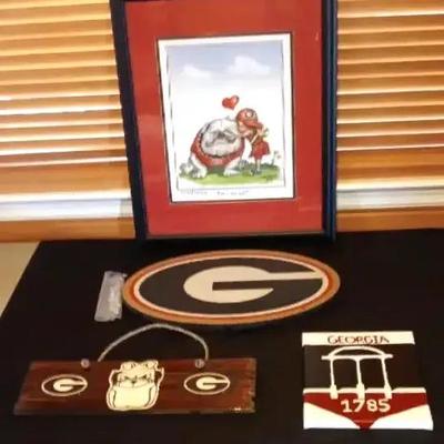 University of Georgia Wall Decor