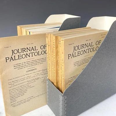 Vintage Issues ‘Journal Of Paleontology’ (17)
