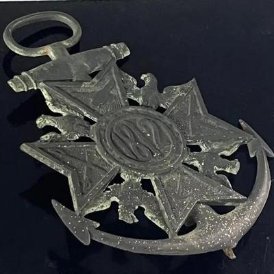 War of 1812 Bronze Grave Marker