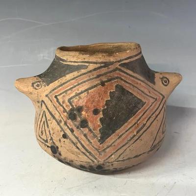 Casa Grandes Polychrome Pottery Effigy Pot