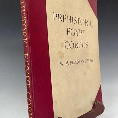 First Edition 1921 Prehistoric Egypt Corpus by W.M.Flinders Corpus