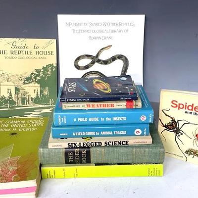 Reptile, Insect And Reference Books
