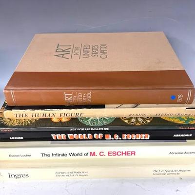 “Art In The United States Capital”, M.C. Escher Books With Art Books