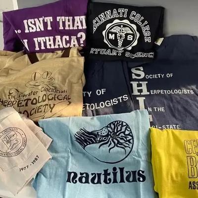 Vintage Cincinnati Herpetologists Tee Shirts With Retro Tee Shirts