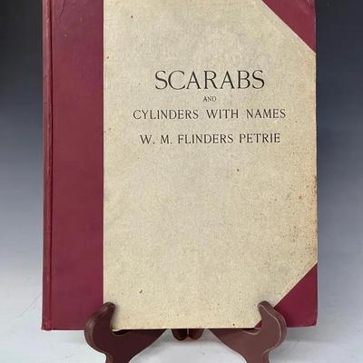 First Edition 1917 Scarabs and Cylinders by W.M. Flinders Petrie