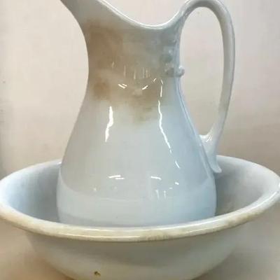 Bowl And Pitcher