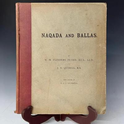 First Edition 1896 Naqada and Ballas by Flinders and Quibell