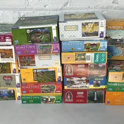 Large Group Of Puzzles (21)