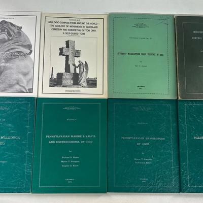 Vintage Ohio Geology Book Collection (8)