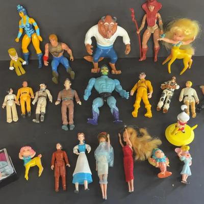 Vintage Polly Pockets, Disney Figurines And McDonalds Toys