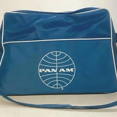 PanAm Airlines Travel Bag, Vintage
